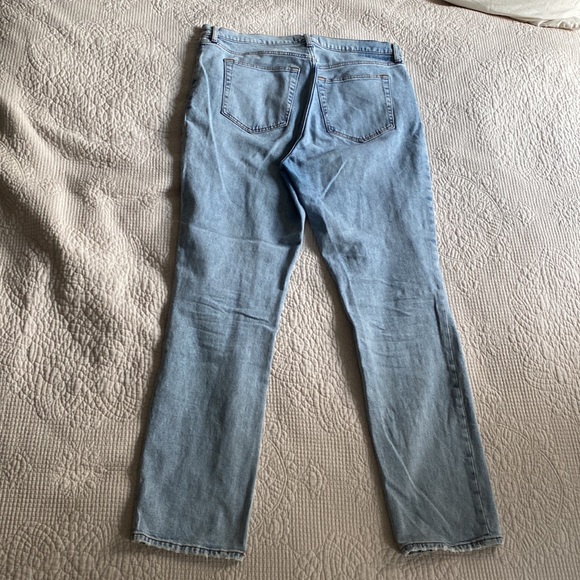 LONG! Abercrombie 90s slim straight ultra high rise jeans - Picture 3 of 3